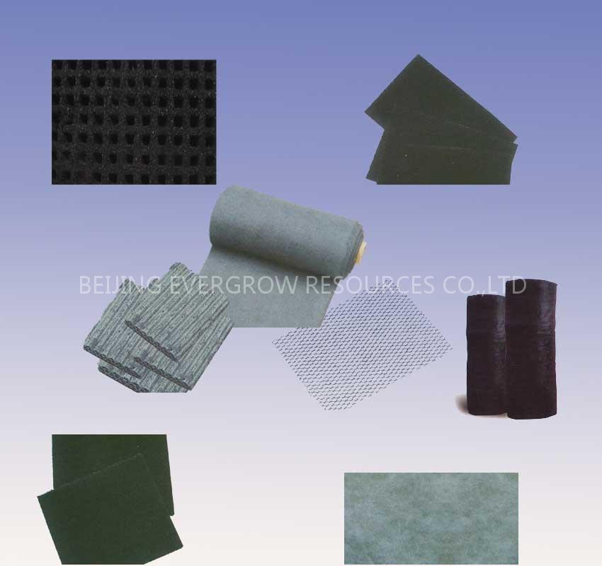 Activated Carbon Nowoven Materials