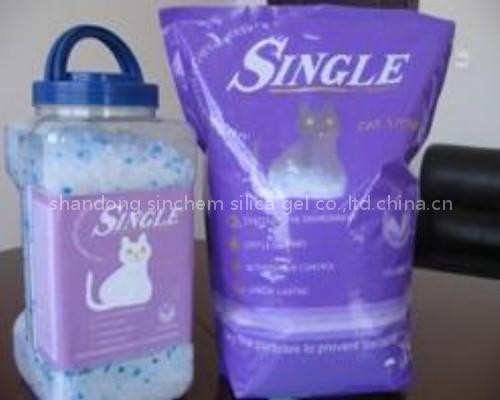 silica gel cat sand