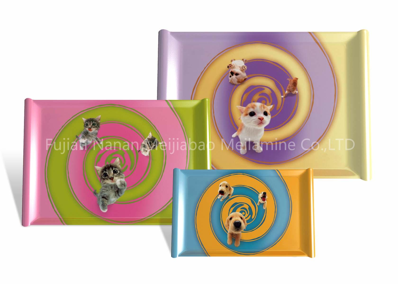 melamine cartoon plate