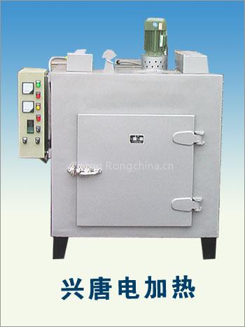 Cycling warm air drying oven