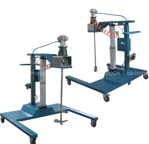 Mobile Peumatic Mixer With Air Lift