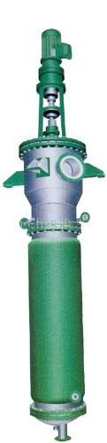 Centrifugal scraped film evaporator