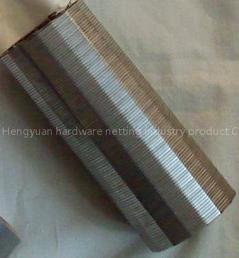 V shaped wire welded stainless steel screens