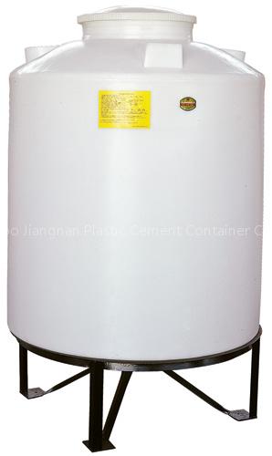 vertical conical polyvingyl container