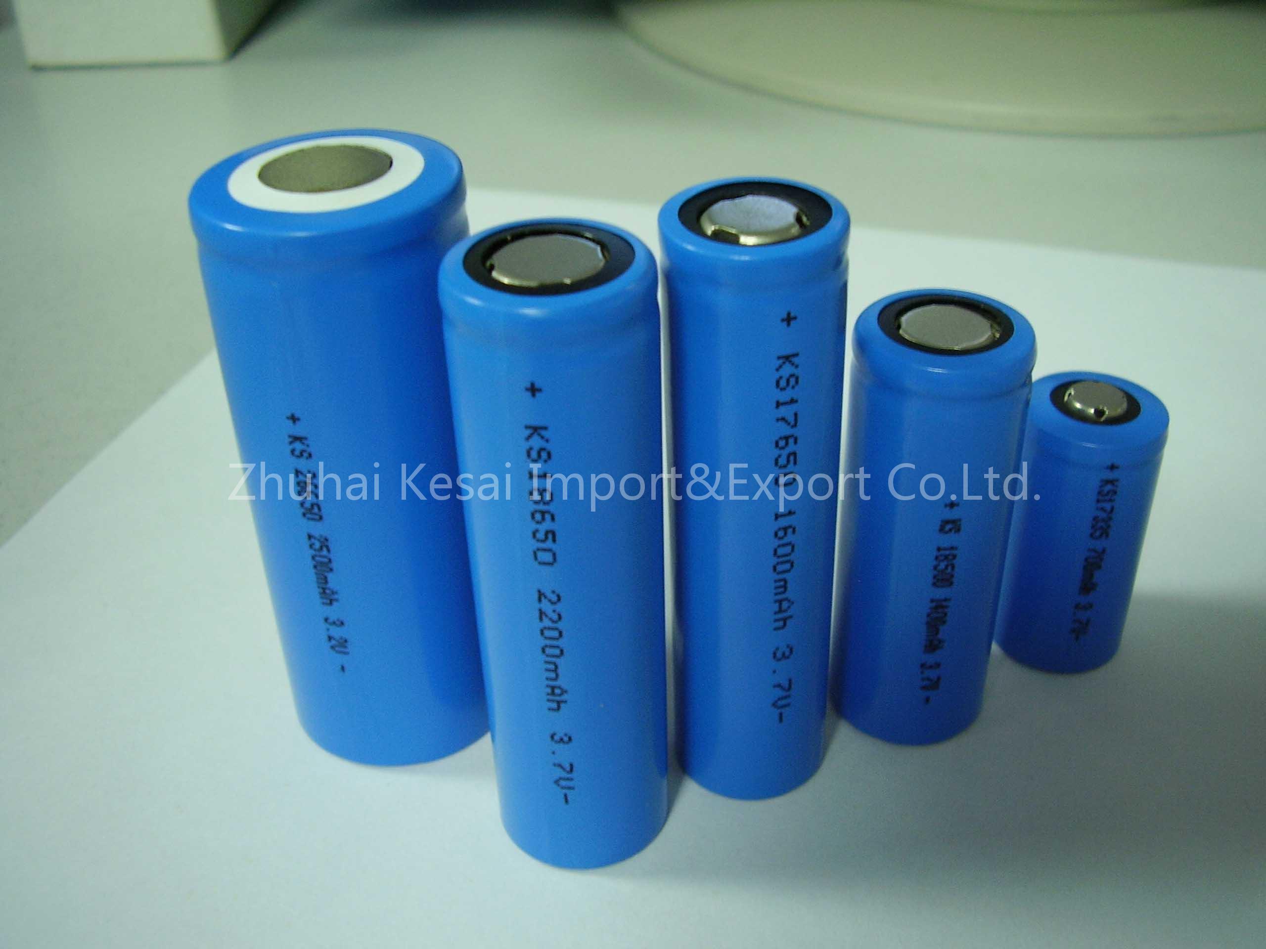 Cylindrical li-ion Rechargeable Battery