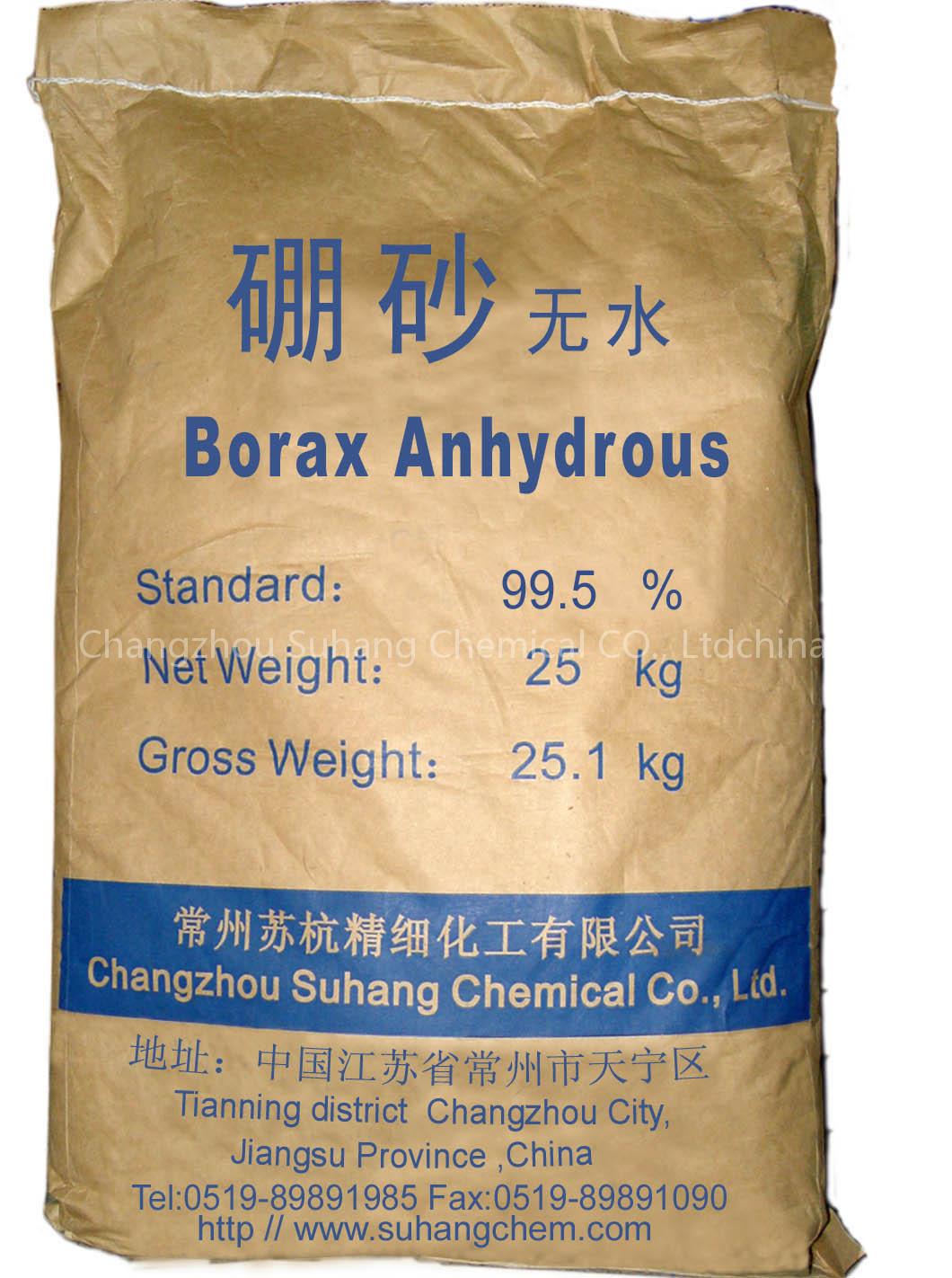Anhydrous borax