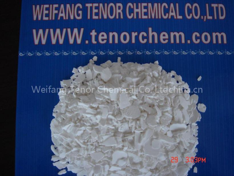 Calcium chloride 74%min flake