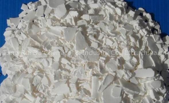 calcium chloride 74%, 94% and 96%.