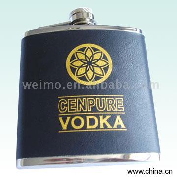 Hip Flask with Logo
