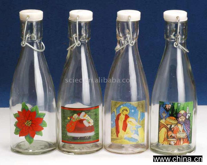 Glass Milk Bottle