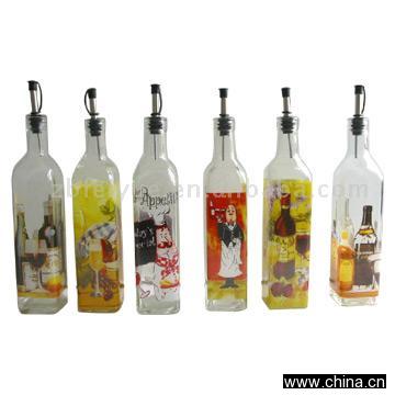 Oil / Vinegar Bottles with Pourer