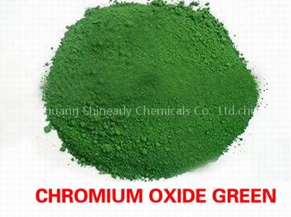 Chromium oxide green