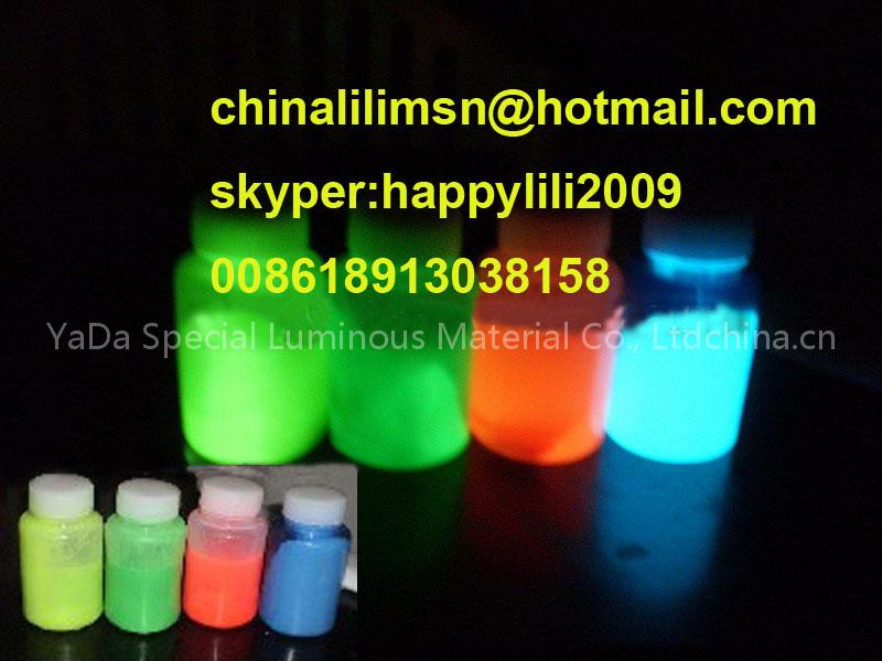 glwing paint/ink luminous paint