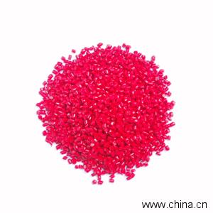 Bright red masterbatch