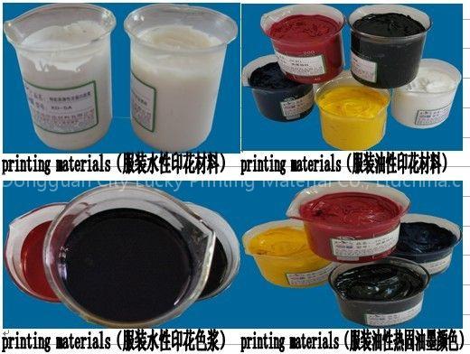 high fastness printing paste for jean