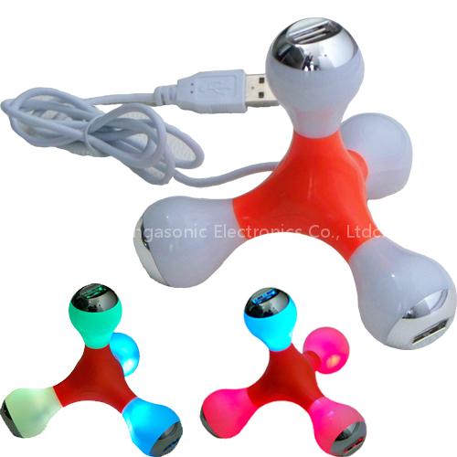 Colorful LED USB HUB