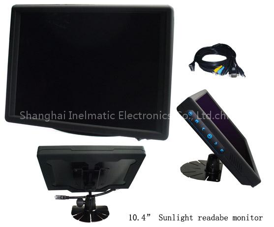 10.4 inches Sunlight Readable LED Vehicle monitor