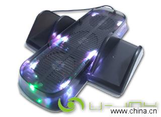 XBOX360 disc case stand cooling fan