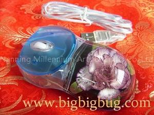 Fresh Flower Amber Computer Mouse