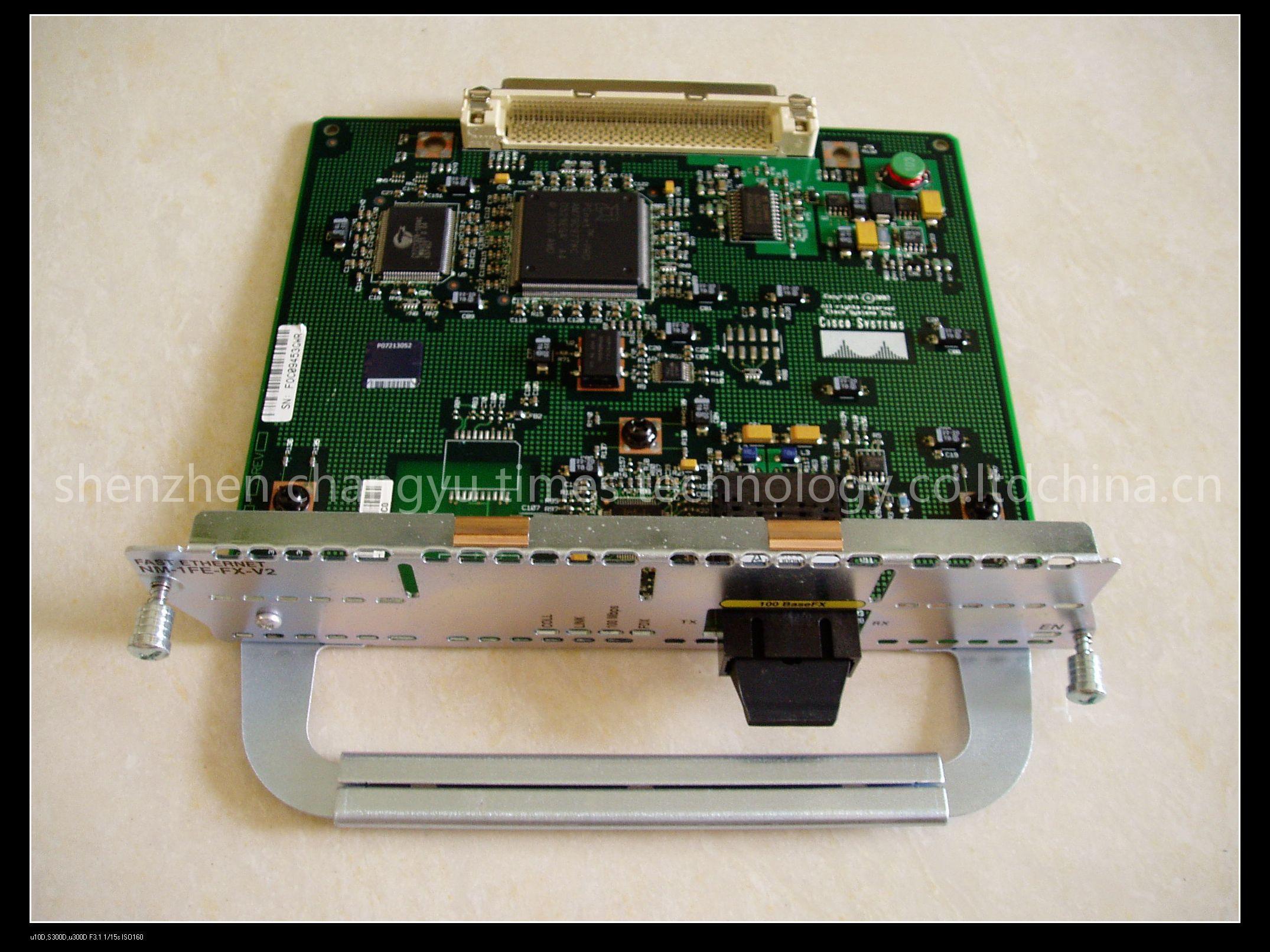 the used cisco module NM-1FE-FX-V2= - Cisco expansion module