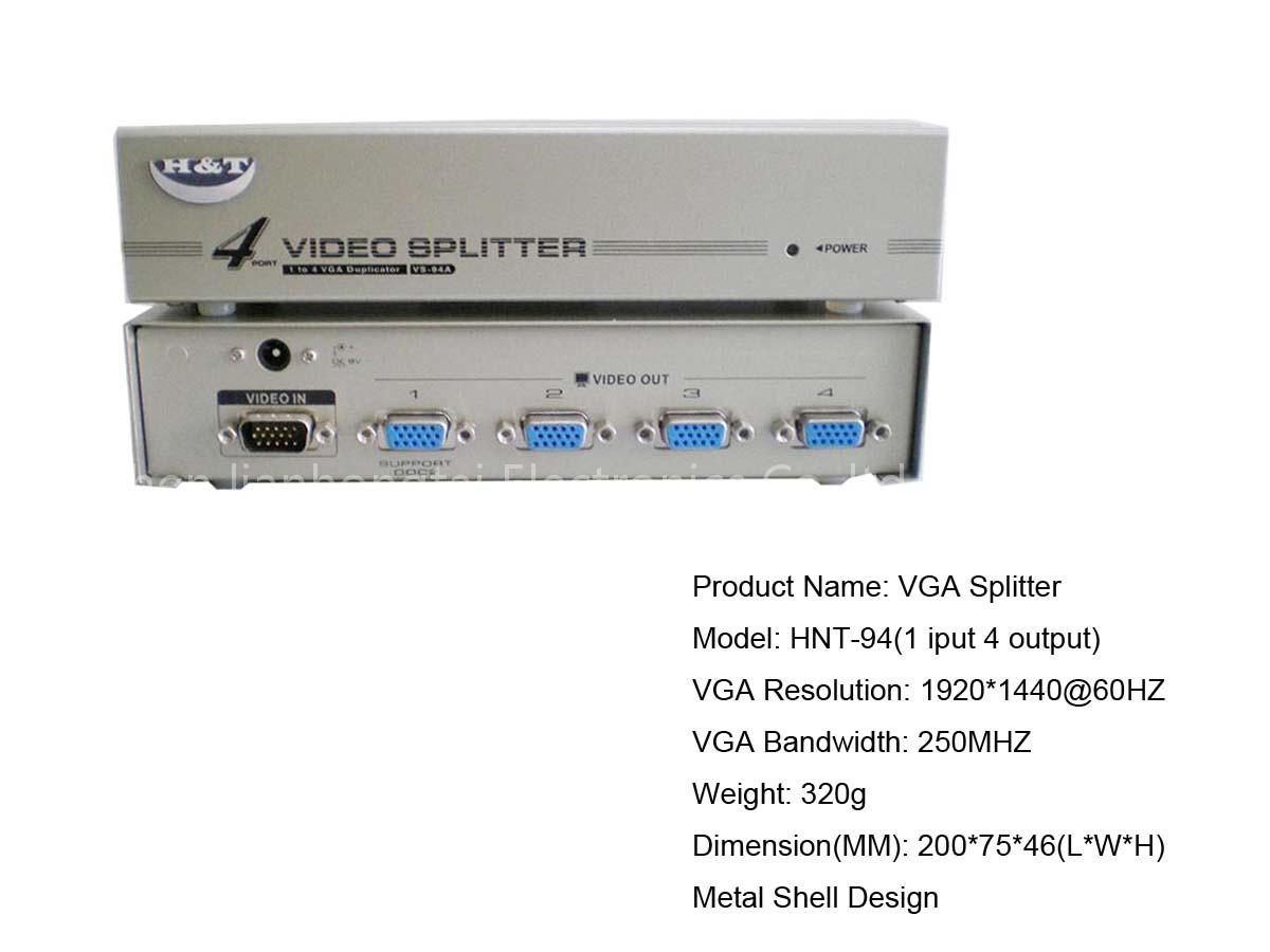 4port VGA splitter