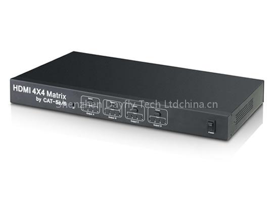 4 in 4 out HDMI Routing Matrix - DY-HDMI-MX02