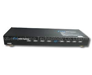HDMI Splitter,1 way HDMI to 8,1×8 HDMI splitter