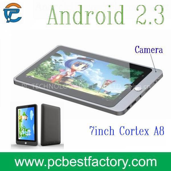 7 inch android 2.3 tablet pc