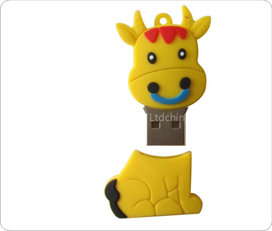 Soft Rubber Usb Drive