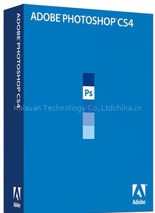 Adobe photoshop cs4 standard retail box