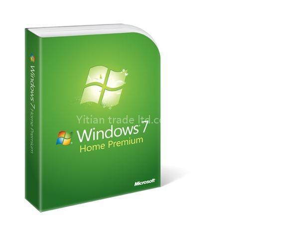 Microsoft Windows 7 Home Premium With COA.Windows7