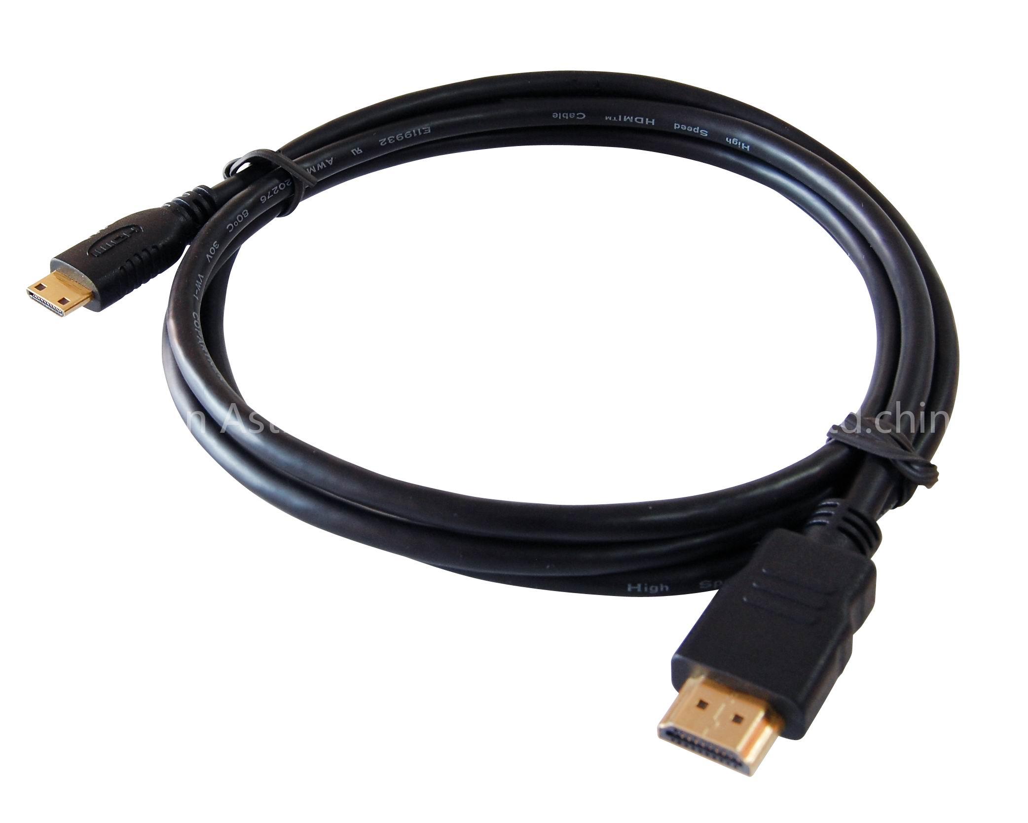 1.8m Gold Plated HDMI Cable