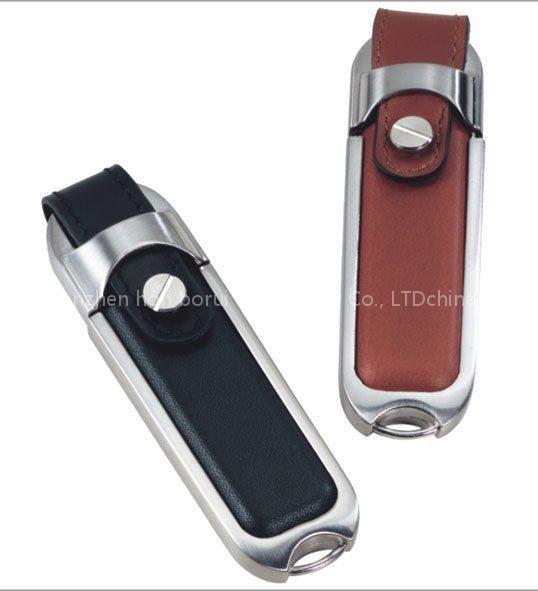 Leather USB mobile memory