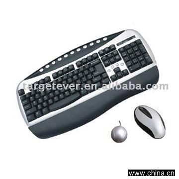 Wireless Keyboard & Optical Mouse