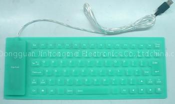 85 keys rubber keyboard