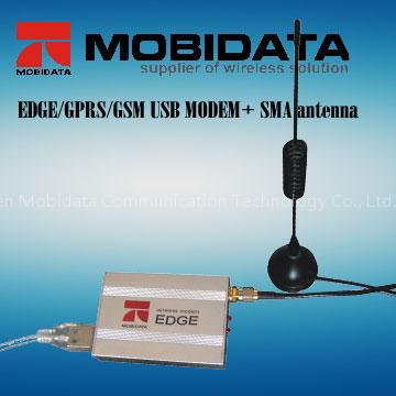 EDGE/GPRS USB modem with external Antenna