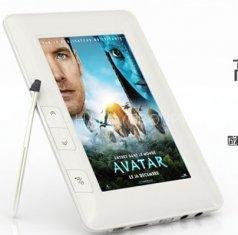 4.7 inches Touch Screen Portable Ebook reader (1080P video play,TV out) No.: ZHEB47-17