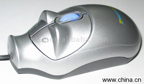 3D Optical Mouse with 2 Port USB Hub