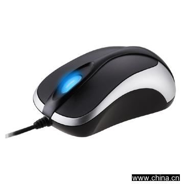 Black and Silver 3D Optical Mouse