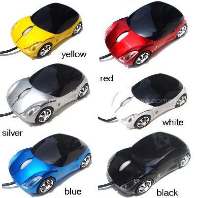 car shape mouse for promotion gift custom logo print