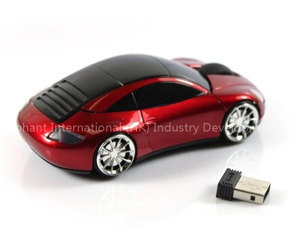 car shape wireless mouse for logo print promotion gift