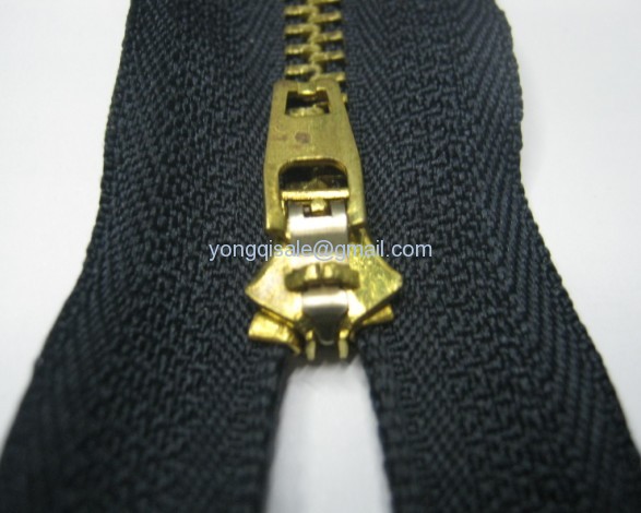 Brass Zipper