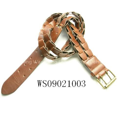fabric belts & women' s canvas belts&webbing belts&fashion belt&pu belts(WS09021003)