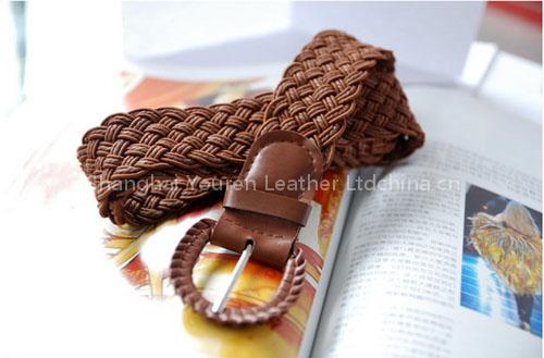 fashion ladies' pu knitting belt (CYR061)