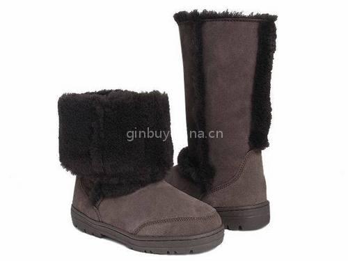 Snow Boots, Women's Uggfully Sheepskin Boots, Winter Boots