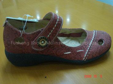 Women's Leather Slippers (NN021)