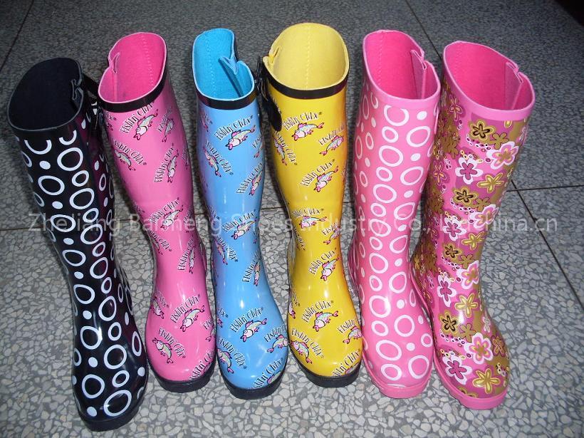 Rubber Rain Boots-female-No1