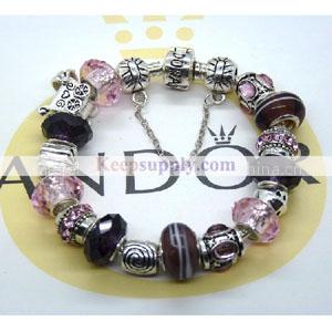 Argent Love Charms Bracelet Pandora Jewelry