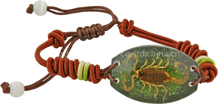 Real Insect Amber Bracelet(crafts,gifts,souvenir ,novelties,gift promotion)