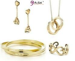 Tiffany Gold Plated jewelrys wholesale
